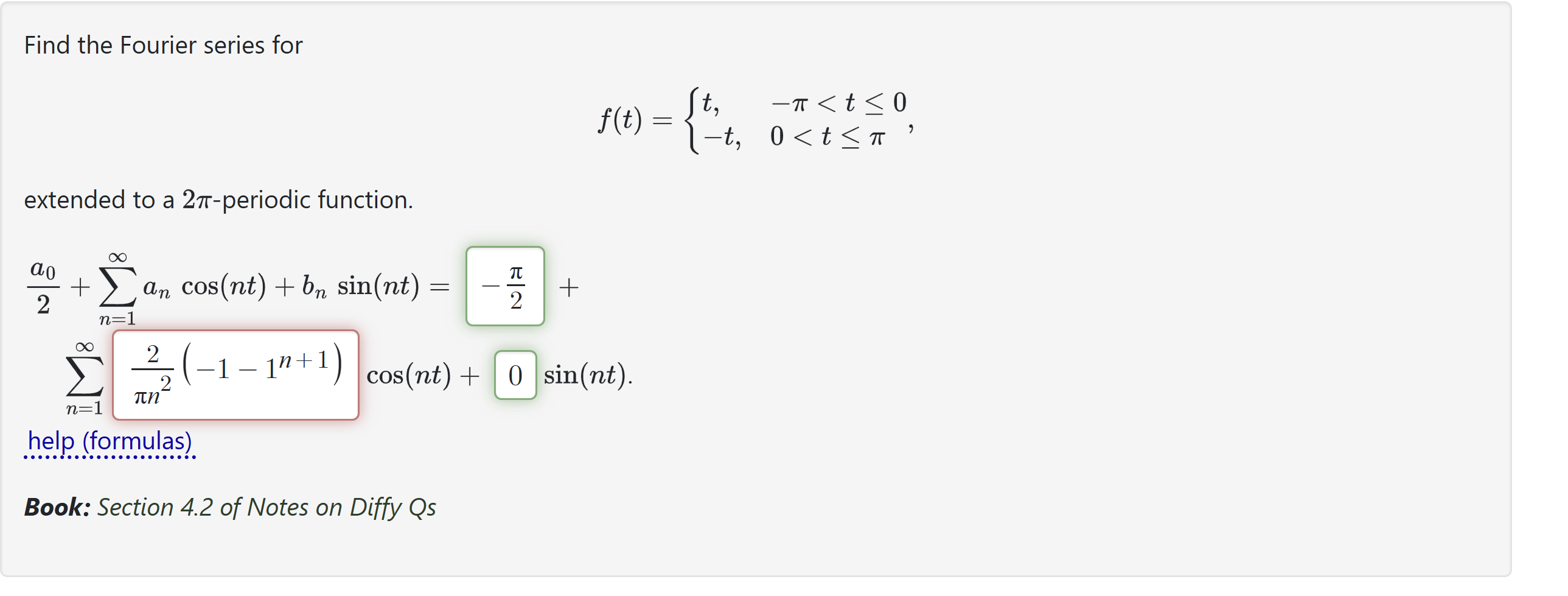 Solved Find the Fourier series | Chegg.com