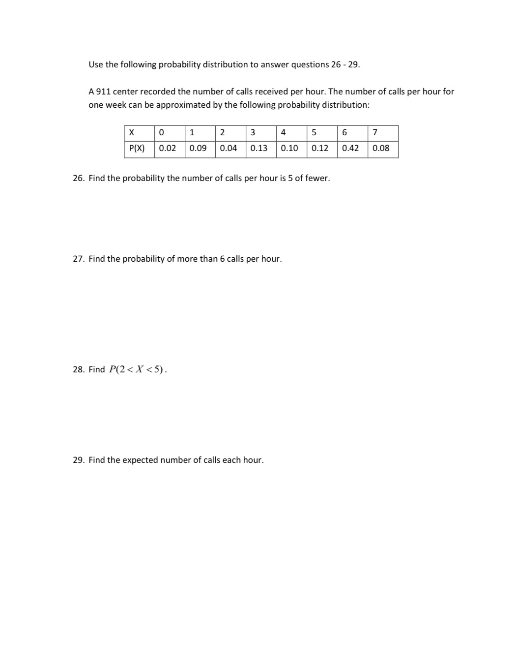 solved-use-the-following-probability-distribution-to-answer-chegg