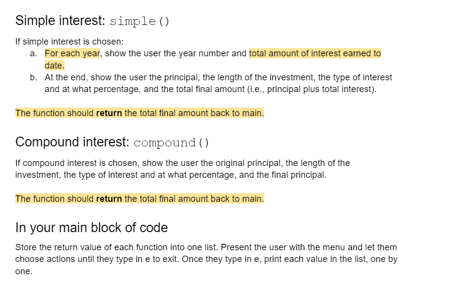 Simple interest: simple () If simple interest is | Chegg.com