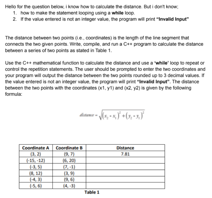 Solved Hello for the question below, i know how to calculate | Chegg.com