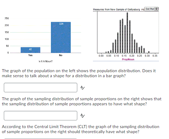 Solved The graph of the population on the left shows the | Chegg.com