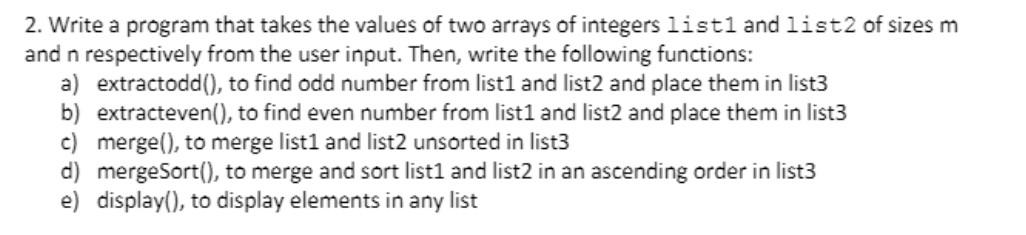 Solved Please using C ++ only solve the following question | Chegg.com