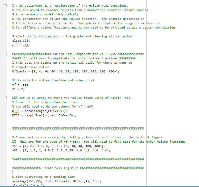 % This assignment is an exploration of the | Chegg.com