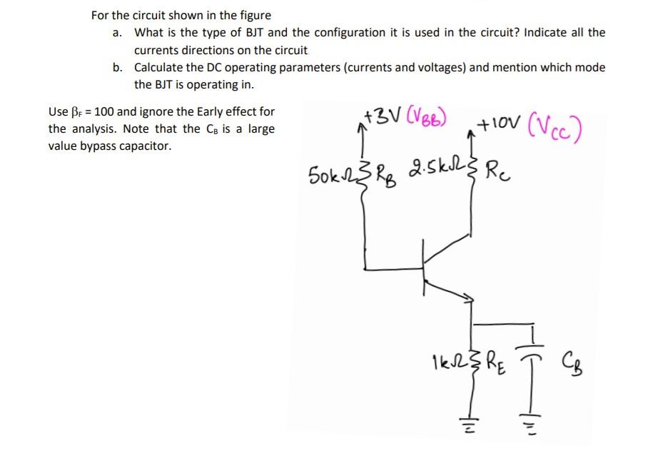 Solved For the circuit shown in the figure a. What is the | Chegg.com
