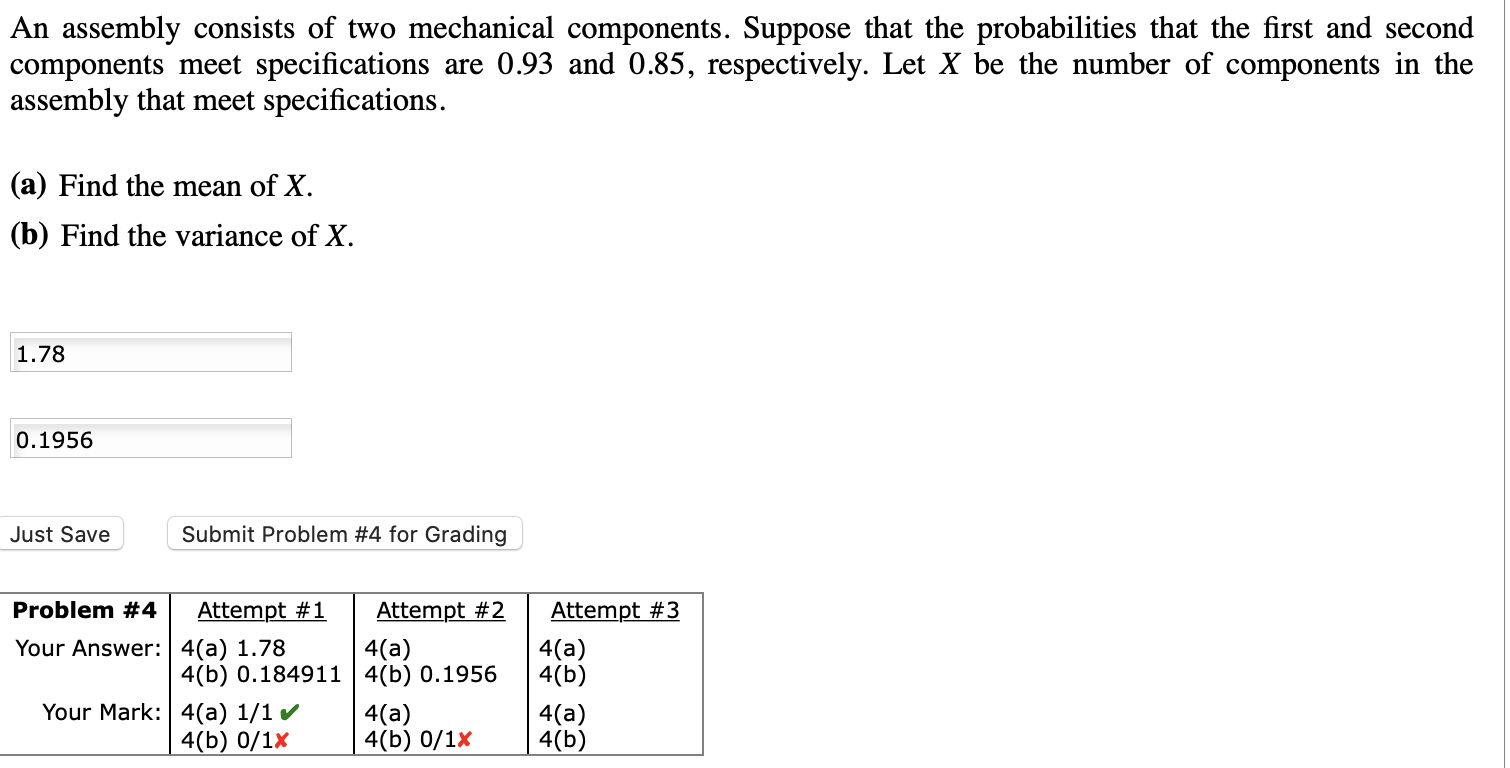 solved-an-assembly-consists-of-two-mechanical-components-chegg