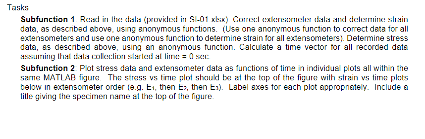 Solved Write a MATLAB main function that will call | Chegg.com