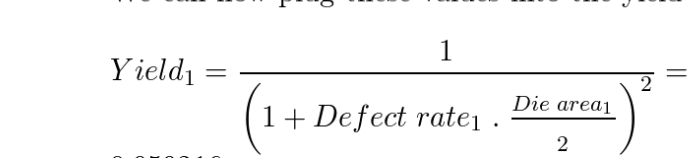 Defect Rate Formula