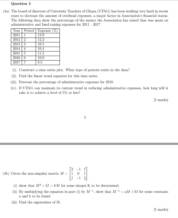 Solved Question 4 (4a) The Board Of Directors Of University 