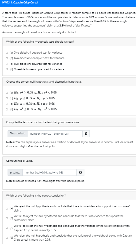 Solved please show work and provide explanations to all the | Chegg.com