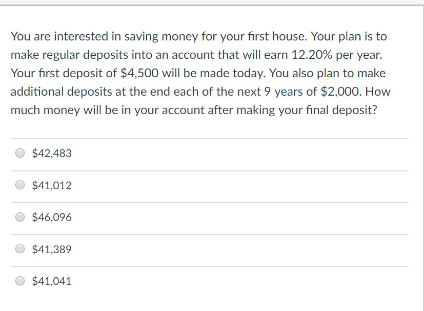 Saving for your hot sale first house