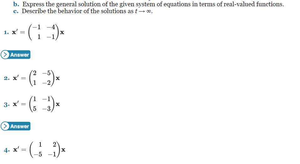 Solved B And C For 3 ﻿and 4 ﻿please | Chegg.com