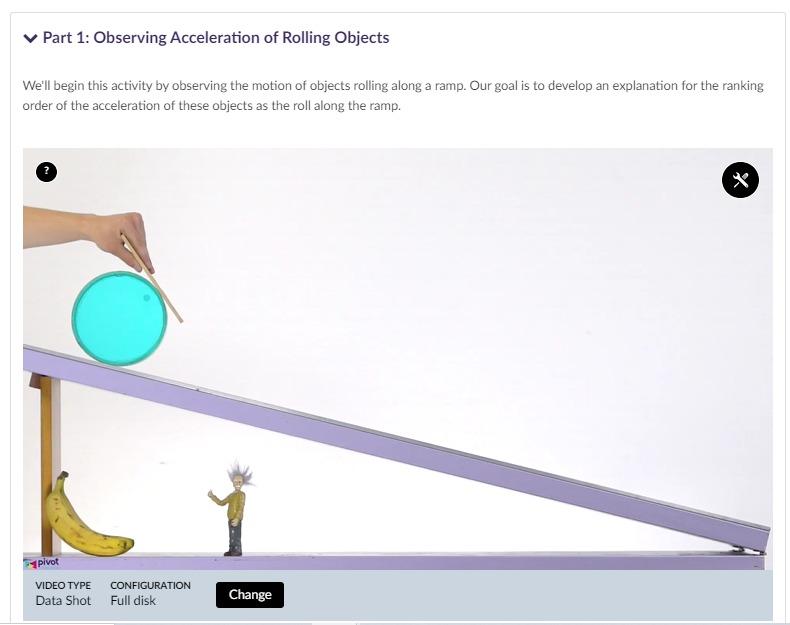 Solved Part 1: Observing Acceleration of Rolling Objects | Chegg.com