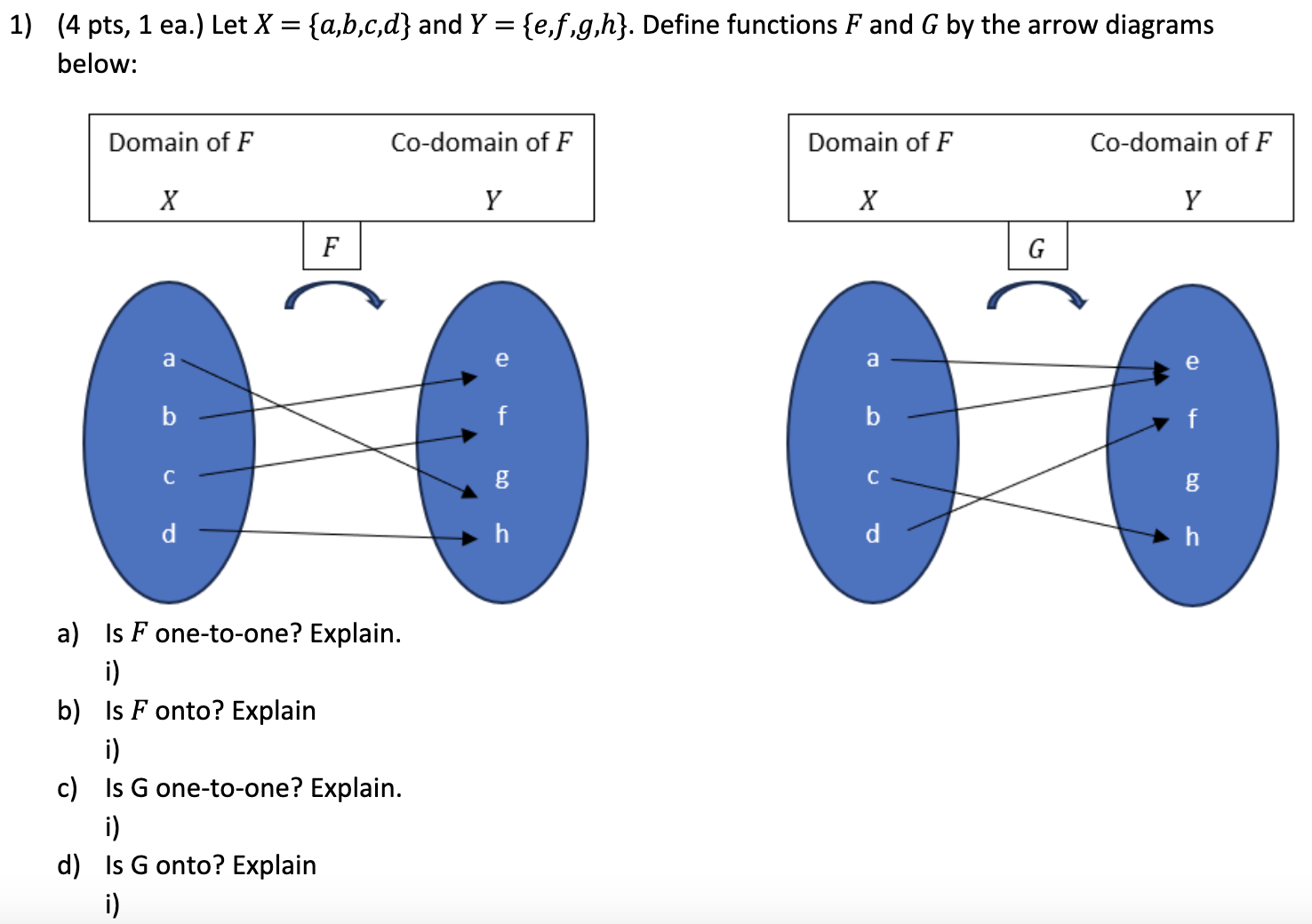 Solved Big Help Thanks, Discrete Math Let X={a,b,c,d} ﻿and | Chegg.com