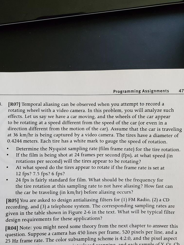 How Do We Determine Nyquist Sampling Rate Here How Chegg Com