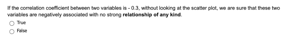 Solved If the correlation coefficient between two variables | Chegg.com