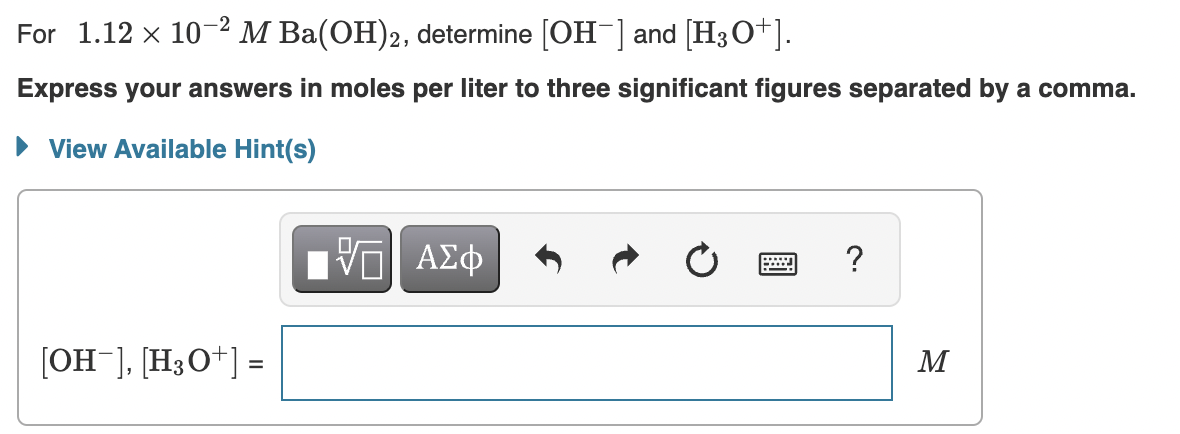 Solved For Each Of The Following Strong Base Solutions, | Chegg.com