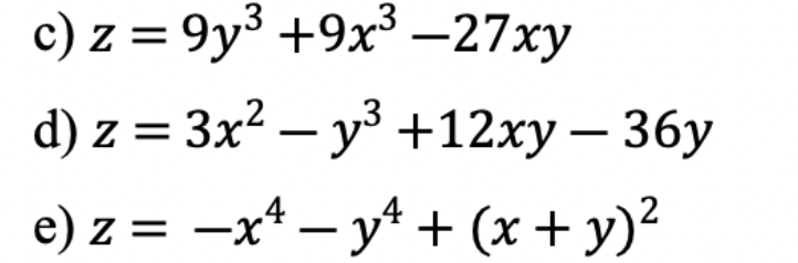Solved 9 1. For each of the following functions, (i) find | Chegg.com