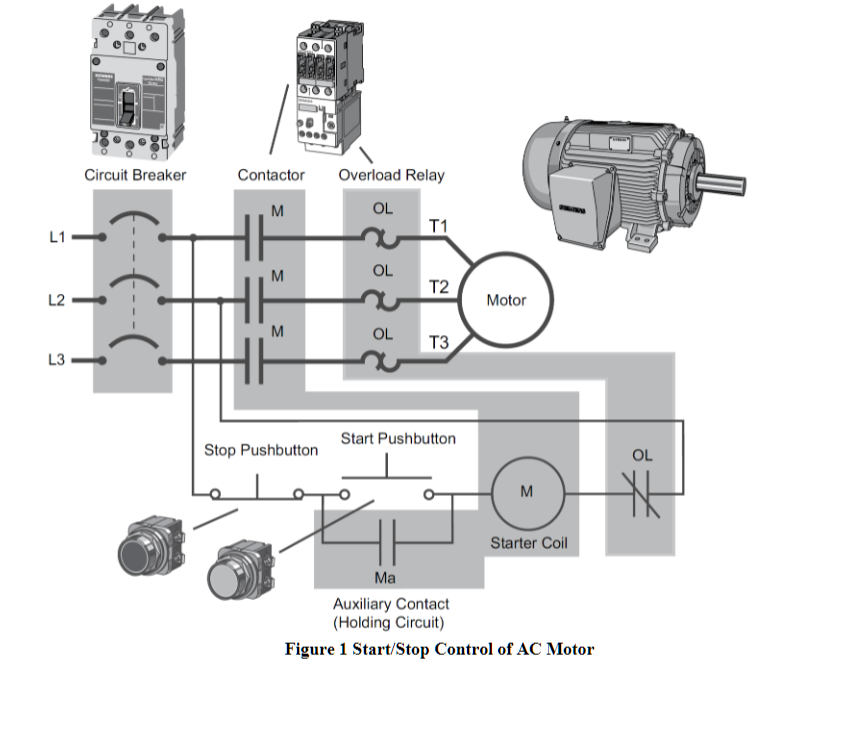 Contactor Holding Circuit Diagram