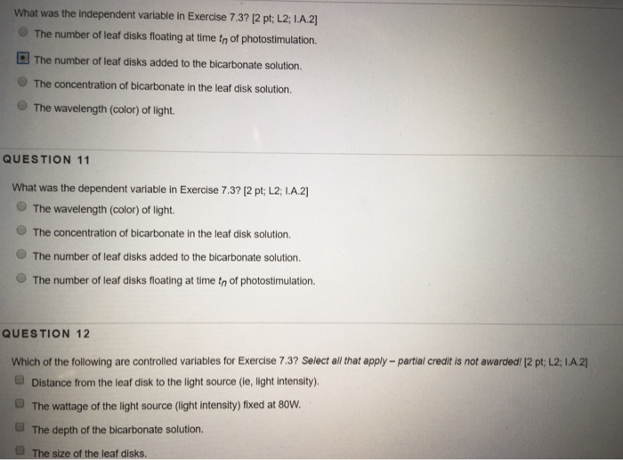 independent variable in exercise experiment