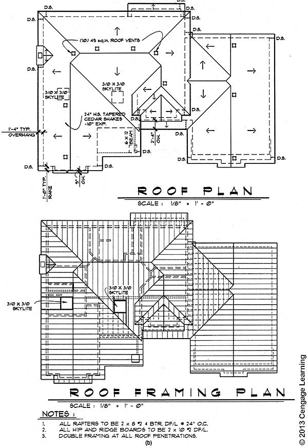 Solved what roof shape will be used for this residence ? | Chegg.com