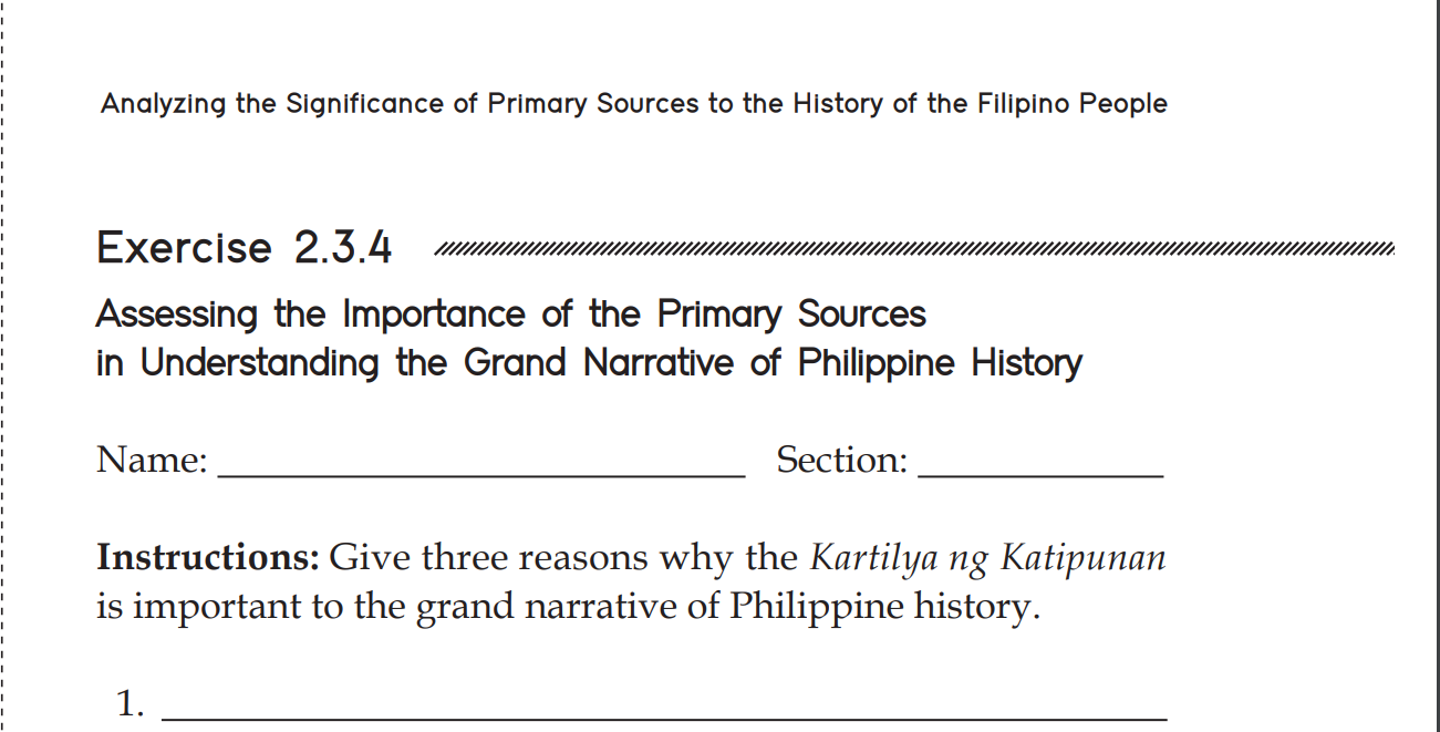 Solved Analyzing the Significance of Primary Sources to the | Chegg.com