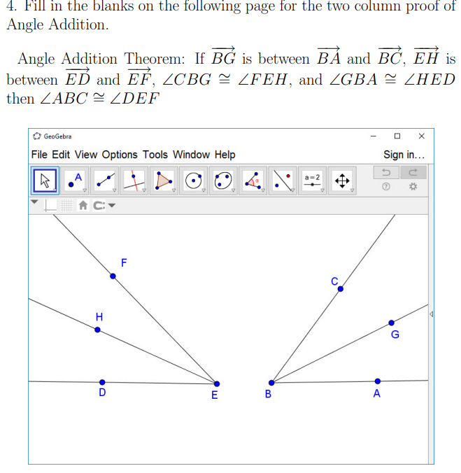 Solved 4. Fill in the blanks on the following page for the | Chegg.com