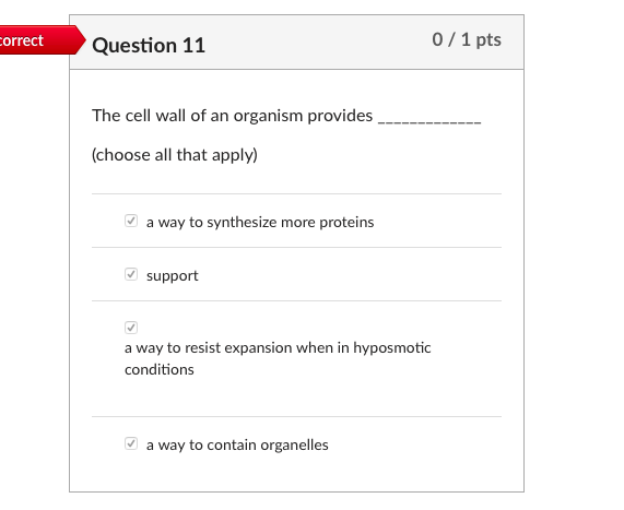 Solved Partial Question 1 0.5 / 1 pts Which of the following | Chegg.com