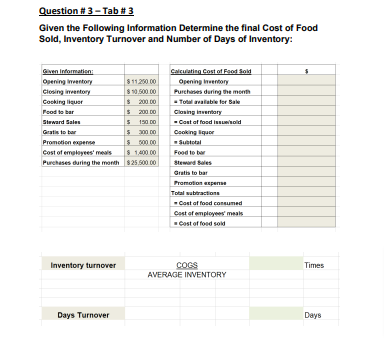 Solved Week 6 Inventory and Cost of Sales Assignment | Chegg.com