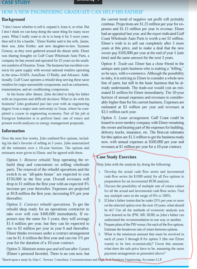 CASE STUDY HOW A NEW ENGINEERING GRADUATE CAN HELP