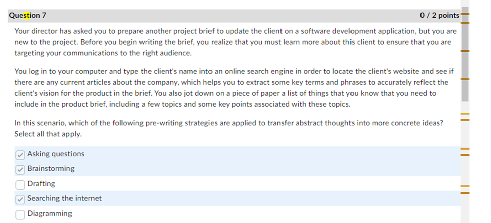 7-which-of-the-following-pre-writting-strategies-are-chegg