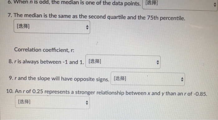 Solved Read each statement and then determine if the | Chegg.com