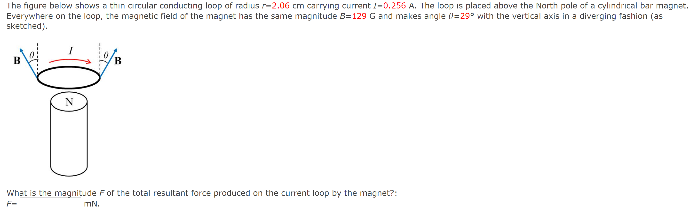 Solved The figure below shows a thin circular conducting | Chegg.com