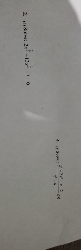 solve 4 2 x