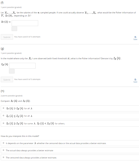 5. Censored data A Bookmark this page In a given | Chegg.com