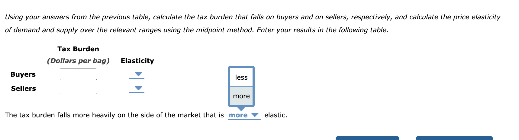 Solved 7. Effect of a tax on buyers and sellers The | Chegg.com