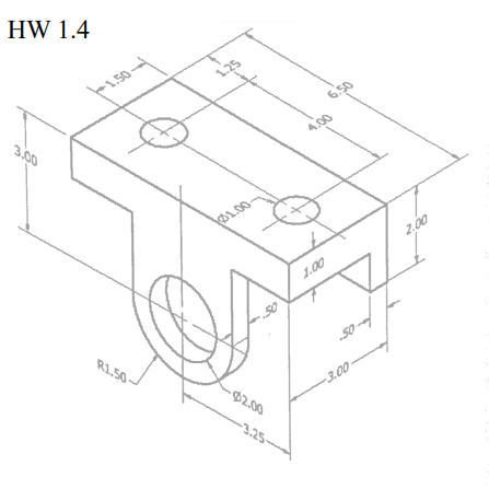 Solved Need to create this part on solid works with the | Chegg.com