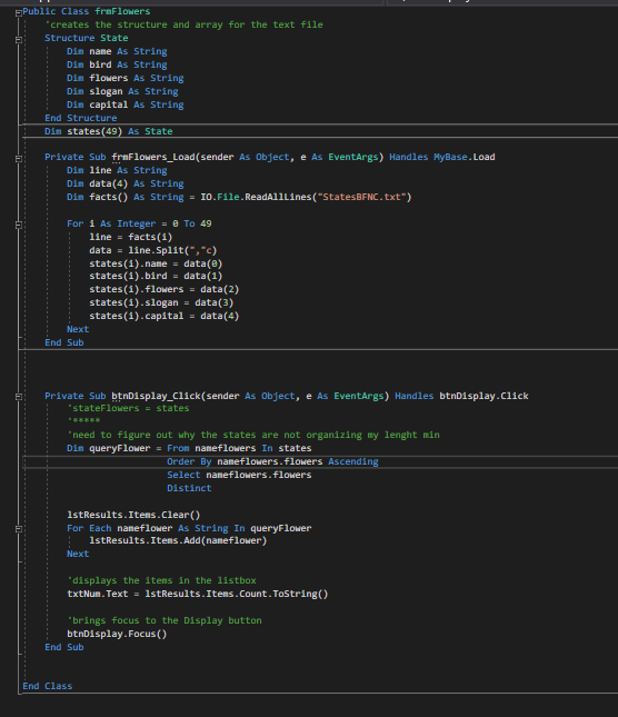 Solved Having trouble sorting by length using LINQ query in | Chegg.com