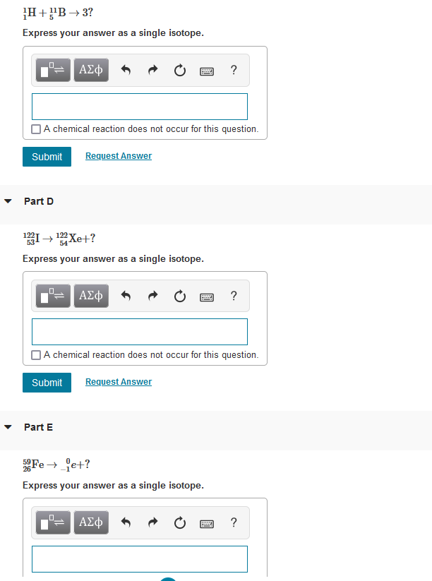 Solved Complete And Balance The Following Nuclear Equations | Chegg.com