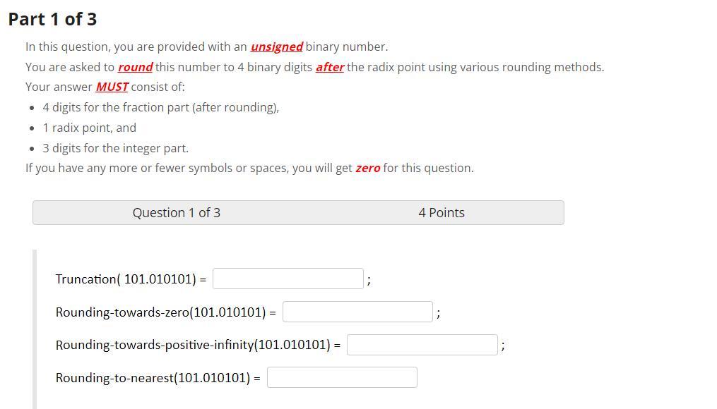 Solved In this question, you are provided with an unsigned | Chegg.com