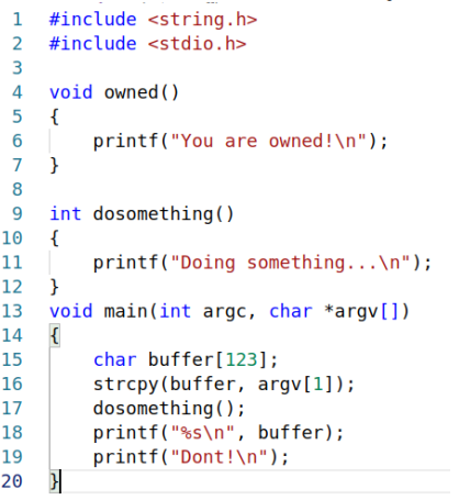 Solved (20%) Create a c program like what follows. The goal | Chegg.com