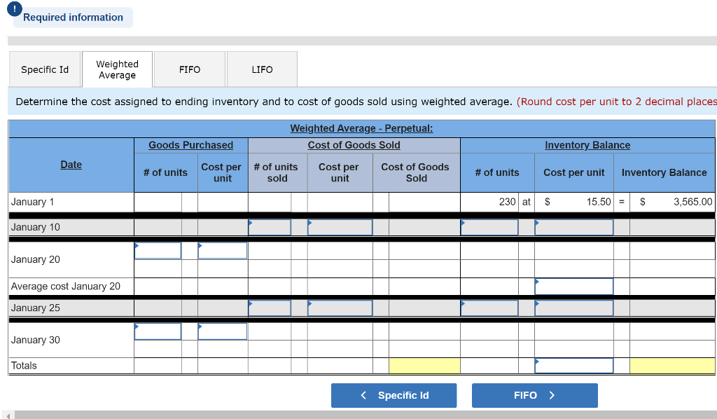 [Solved] Exercise 53 (Algo) Perpetual Inventory costing m