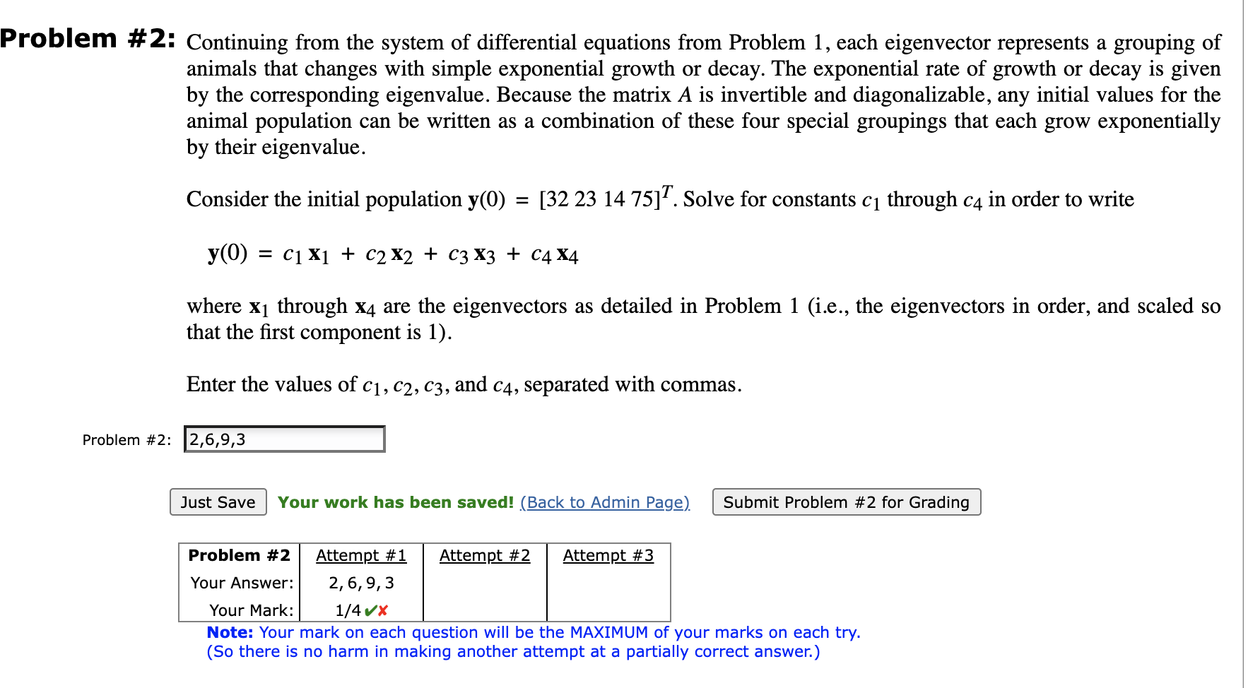 I cant figure out the c values. PLease don't solve | Chegg.com