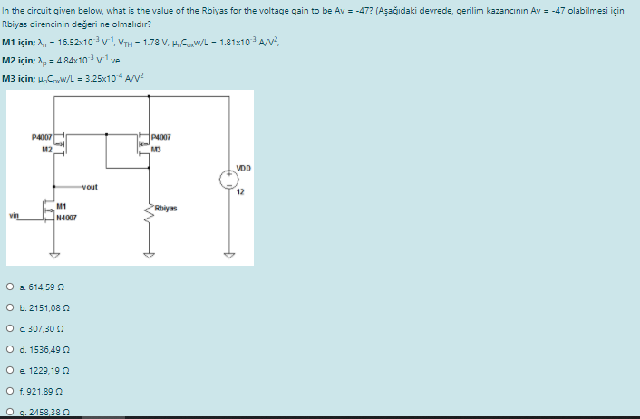 Solved In the circuit given below, what is the value of the