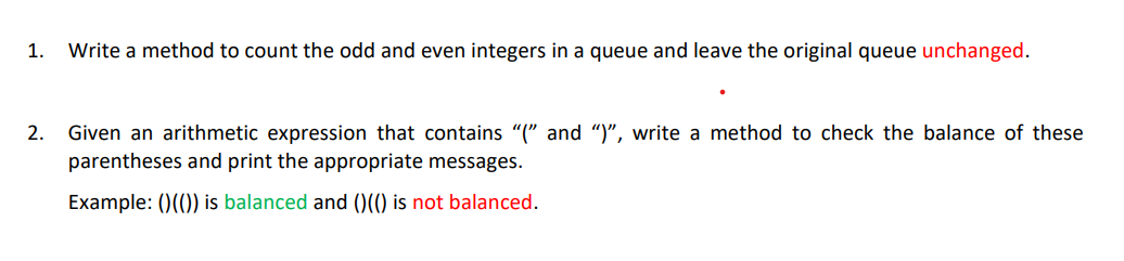 Solved In Java Please, don't copy-paste a previous code | Chegg.com