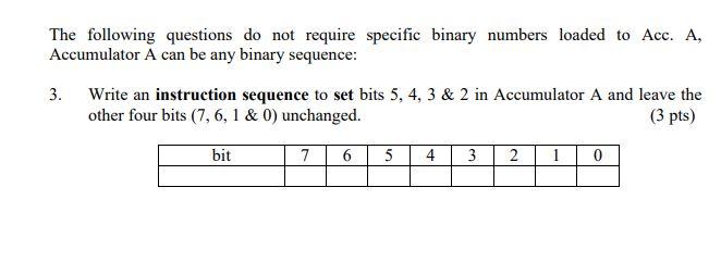 Solved The following questions do not require specific | Chegg.com