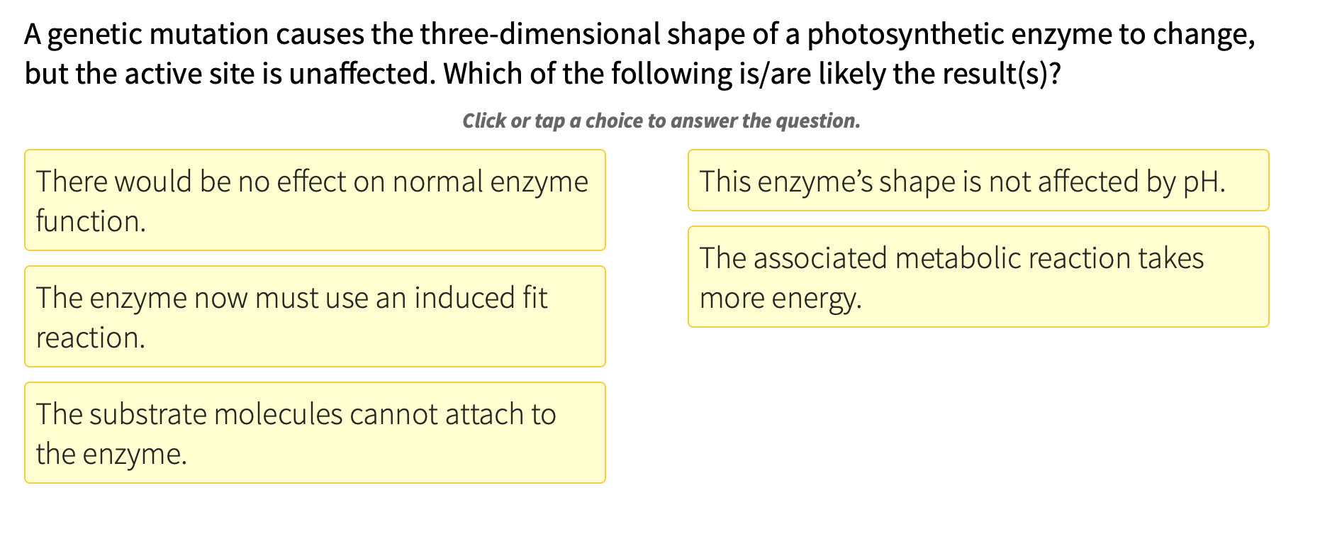 Solved A mutation causes the threedimensional shape