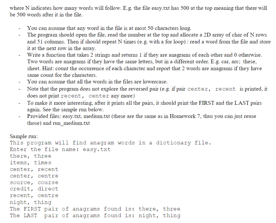 Solved C program question help needed. Does anyone know how | Chegg.com