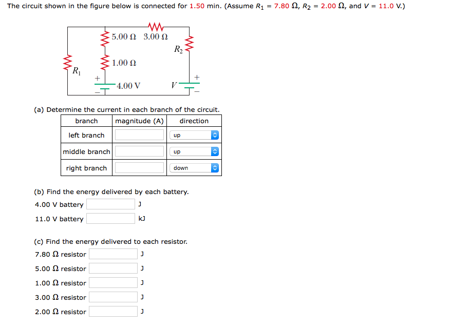 Solved The circuit shown in the figure below is connected | Chegg.com