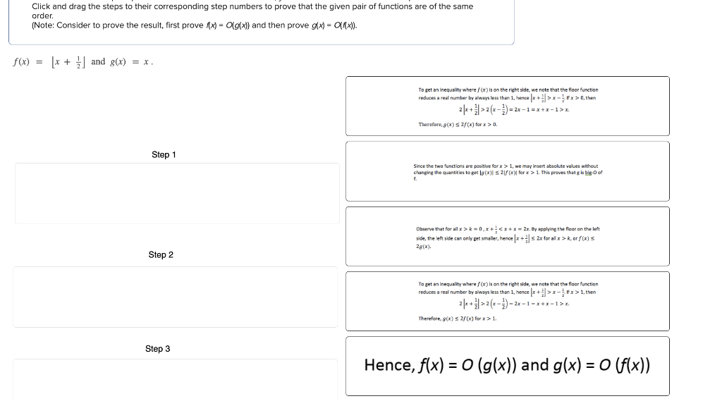 solved-click-and-drag-the-steps-to-their-corresponding-step-chegg