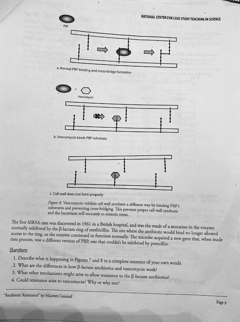 national center for case study teaching in science antibiotic resistance answers